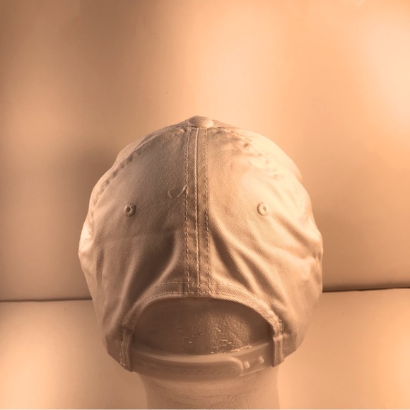 PLEASE Hat Cap Men’s Adjustable White Snapback - Picture 2 of 8